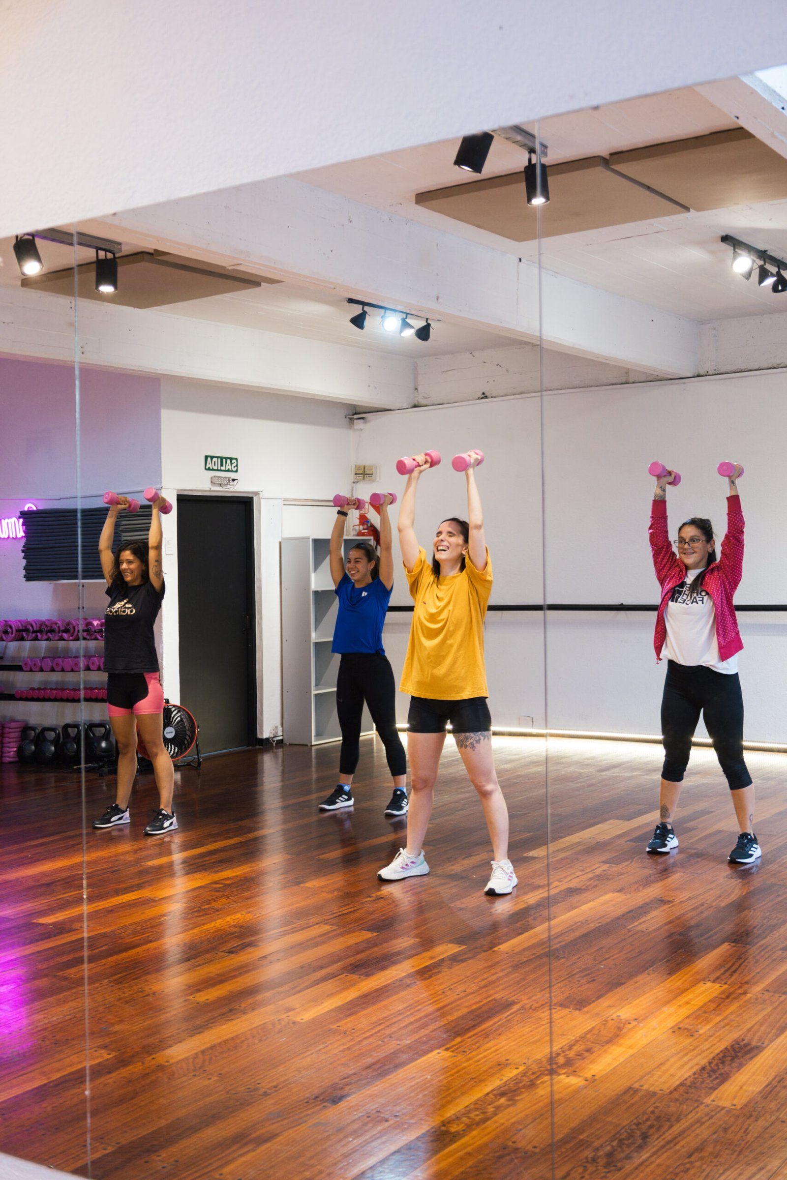 Clase grupal en Estudio Samu